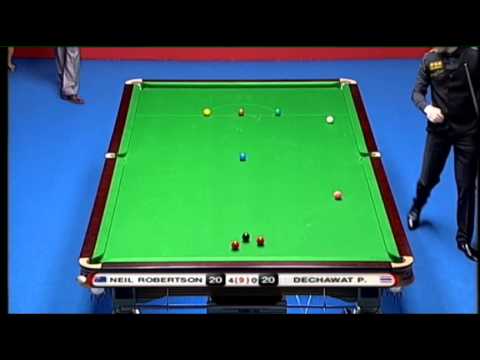 Neil Robertson - Dechawat Poomjaeng (Frame 5) 6 Red World Championship 2013 - Round Robin