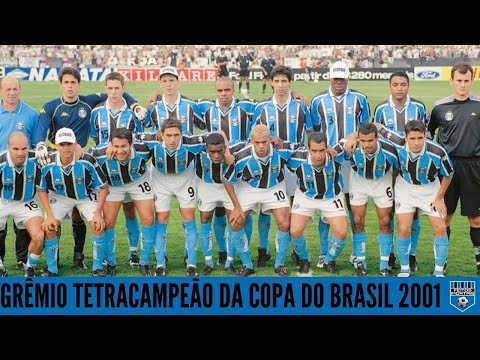 Trajetória para a História: A Campanha do Grêmio Tetracampeão da Copa do Brasil 2001!