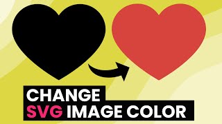 Change SVG Image Color | Step By Step (Hindi)