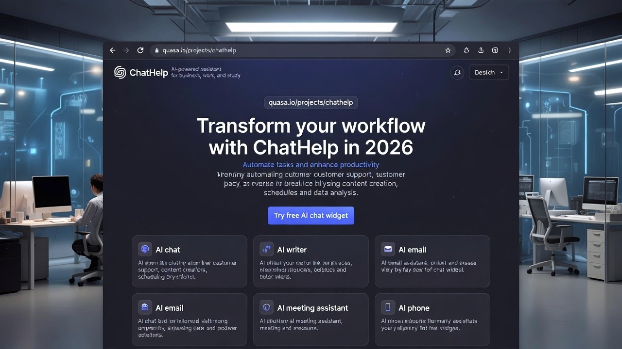 ChatHelp tutorial