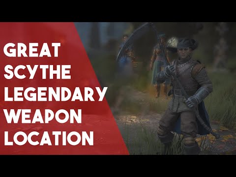 GreedFall How To Get Legendary Weapon Location - Great Scythe