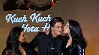Kajol and Rani KISS Shahrukh khan😘😍 SRK GRAN