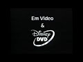 Opening To 2003 Brazilian Portuguese VHS Of James And The Giant Peach