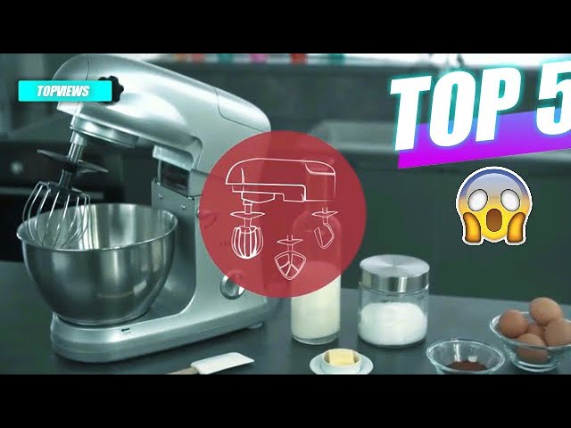 Vídeo relacionado con Kitchen in the box Batidora Amasadora, Pequeña Amasadora de Pan con 2 Boles de 3,5 L, 10 Velocidades, Robot de Cocina Ligero con Batidor, Gancho Amasador y Batidora Mezcladora (Negro)