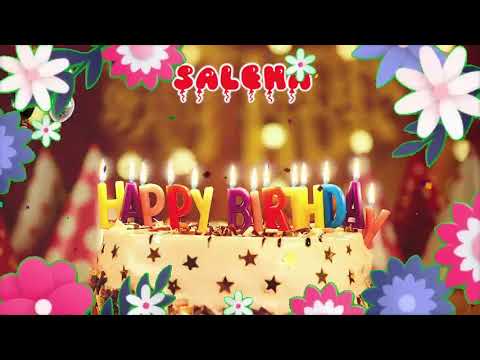 SALEHA Birthday Song – Happy Birthday Saleha1