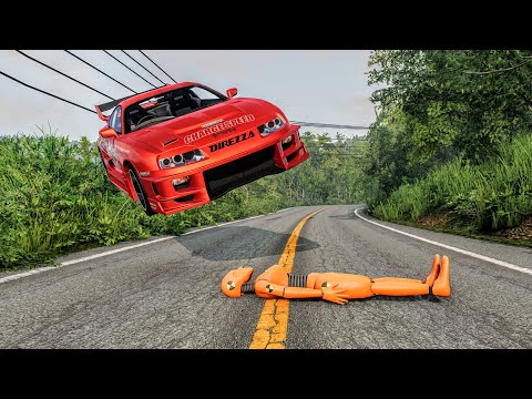 Epic Realistic Rollover Crashes #1 – BeamNG Drive (Insane Crash Physics!)
