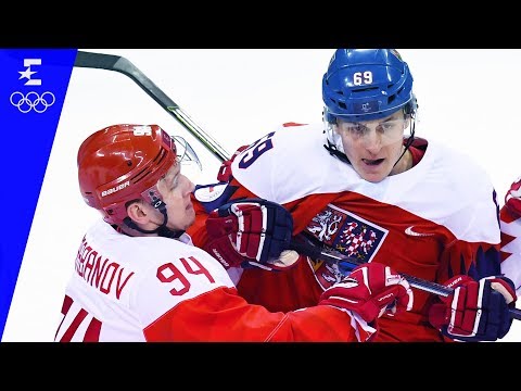 Ice Hockey | OAR v Czech Republic | Men's Semi-Final Highlights | Pyeongchang 2018 | Eurosport