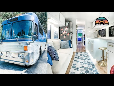 DIY Charter Bus Conversion  - Fulltime Tiny House For Family Of 5