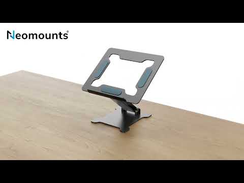 Neomounts DS20-740BL1 faltbarer Laptop-Ständer für Laptops von 11-15" - Schwarz video preview