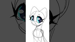 Pony base drawing  #mylittlepony #base #drawing