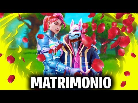 DRIFT SI SPOSA CON LA BOMBAROLA LUCENTE 😍 ( Katy ) - Fortnite