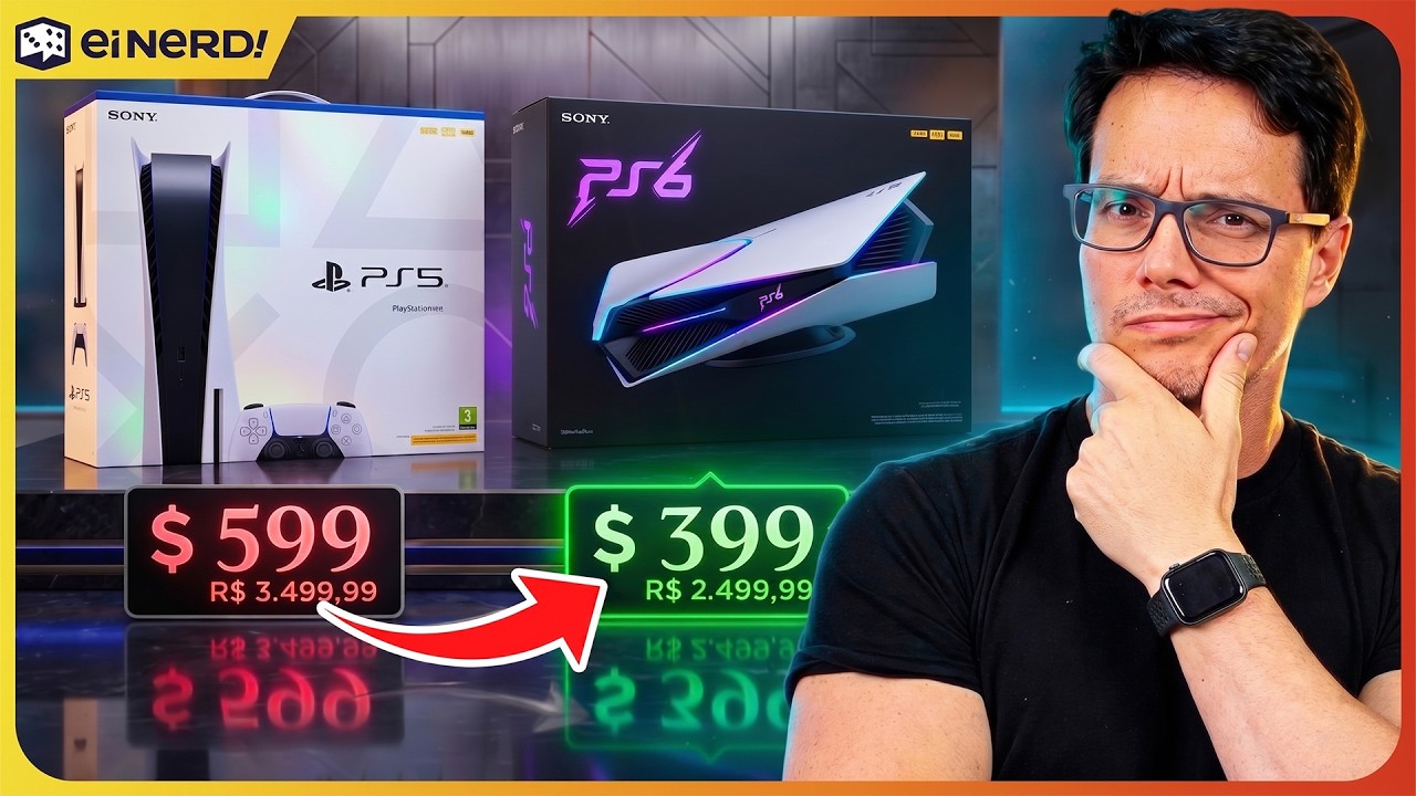 ABSURDO! PLAYSTATION 5 VAI SER MAIS CARO QUE O PLAYSTATION 6