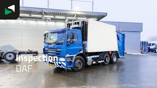 Camion poubelle DAF CF75.250 6X2 NL-Truck Haller Zoeller M21X2LC Steering axle Autom | Image 4 - Autoline