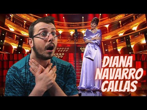Italian reacts to Diana Navarro being Maria Callas