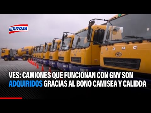 🔴🔵Villa El Salvador: Camiones que funcionan con GNV son adquiridos gracias al bono Camisea y Calidda