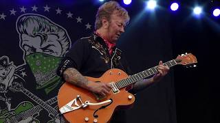 Brian Setzer&#39;s Rockabilly Riot - Guitar Rag/Gene &amp; Eddie - 5/19/18 Chesapeake Bay Blues Festival