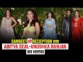Aditya Seal Anushka Ranjan Get Hitched Alia Bhatt Vaani Kapoor Manish Malhotra Sangeet Reception