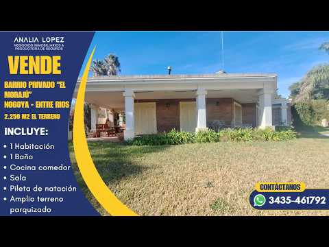 Casa en venta en Barrio Privado El Morajú – Nogoyá, Entre Ríos