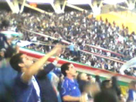 "Velez en el estadio único vs estudiantes" Barra: La Pandilla de Liniers &bull; Club: Vélez Sarsfield