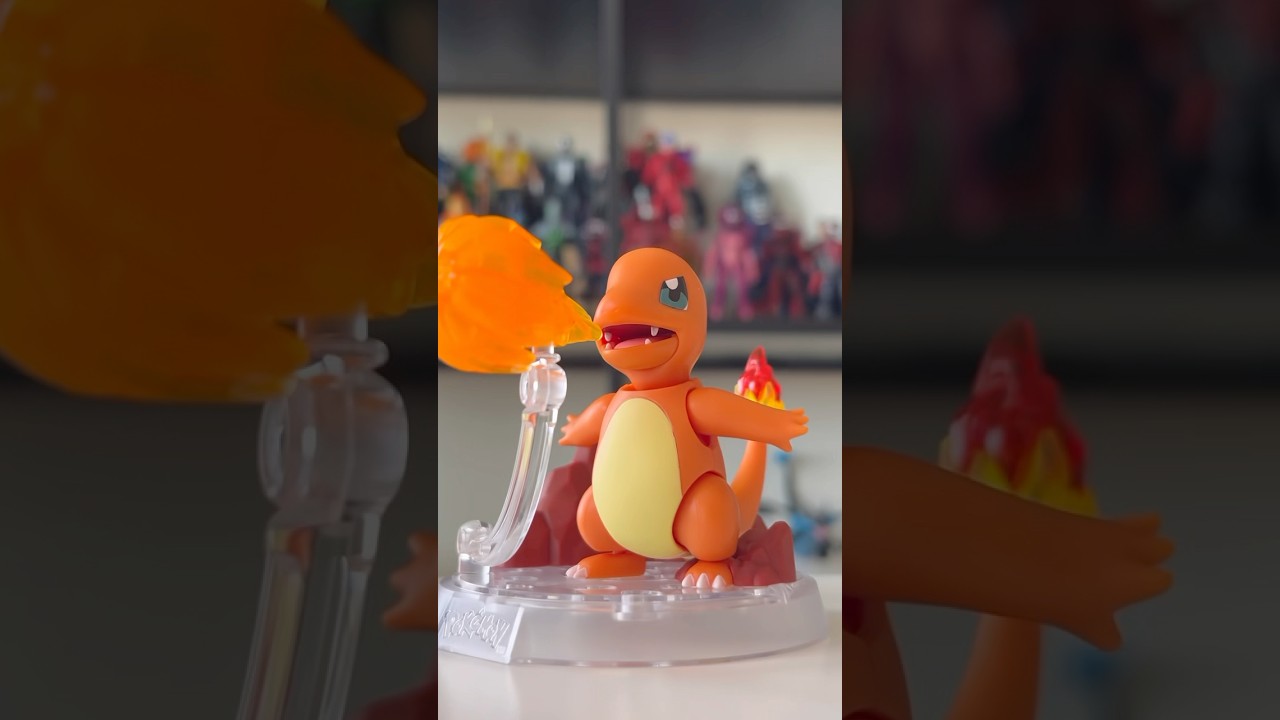 I choose you Charmander! #pokemon #charmander #fire #starter #modelkit