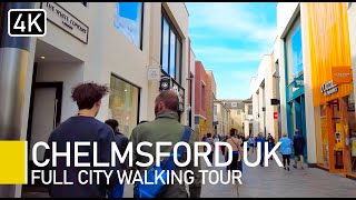 Chelmsford, Essex, UK 2022 | City Centre walking tour