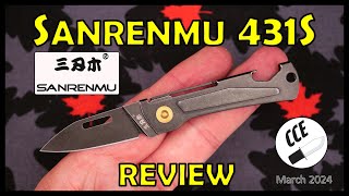 Sanrenmu 431S Review - Little Keychain Slip Joint for under $5USD