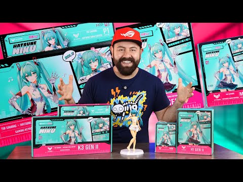 Hatsune Miku en tus accesorios GAMING de PC por ASUS TUF Gaming!!- DrogaDigital