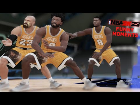 The G.O.A.T SQUAD! NBA 2K23 FUNNY MOMENTS