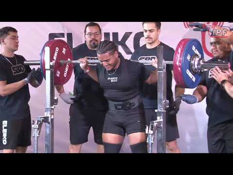 Men Jr, 93 kg - World Sub-Junior & Junior Powerlifting Championships 2025