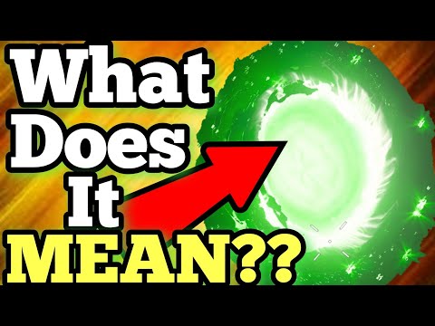 What Does The Green Portal Easter Egg Mean???