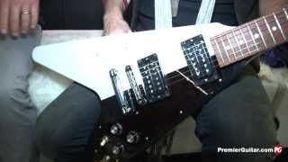 Video thumbnail for Musikmesse '13 - Gibson's Frank Zappa Roxy SG and Rudolf Schenker V by Premier Guitar
