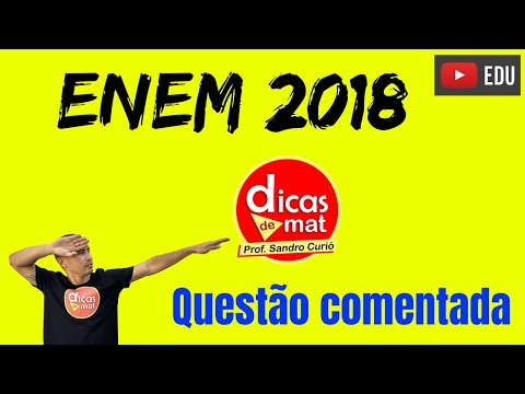 💥ENEM 2018 I Mathematics I Question (145-gray)
