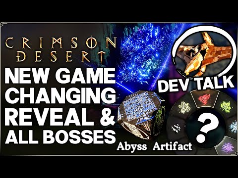 Crimson Desert - Devs Talk Demo & New INSANE Gameplay - Bosses, Skills & 27 New IMPORTANT Details!