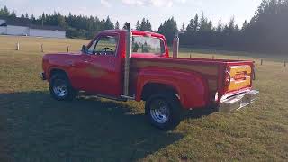 1979 Dodge D150 Little red express- Walk Around