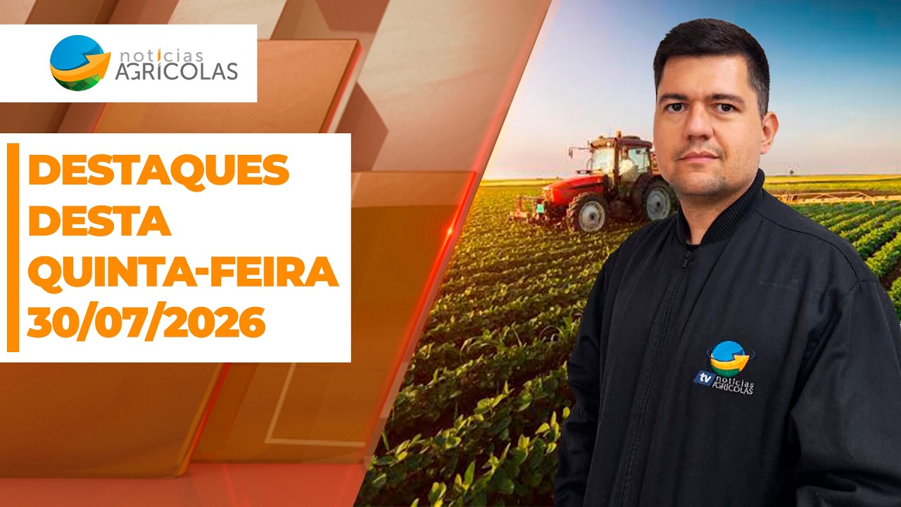 Boa tarde agronegócio - Confira os principais destaques desta sexta-feira (31)