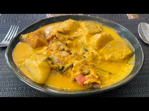 Caldo Santo [Fish with Coconut Milk Stew from Puerto Rico]