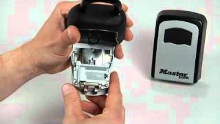 Operating the Master Lock 5400D & 5401D Lock Boxes