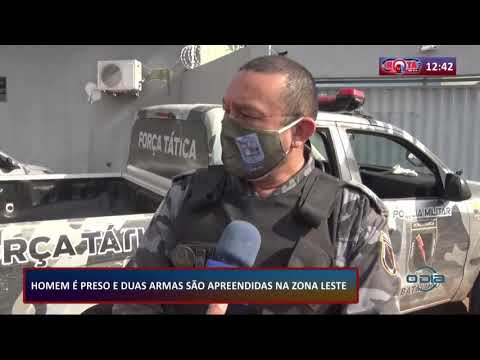 Homem é preso portando duas armas na zona leste de Teresina 13 10 2020