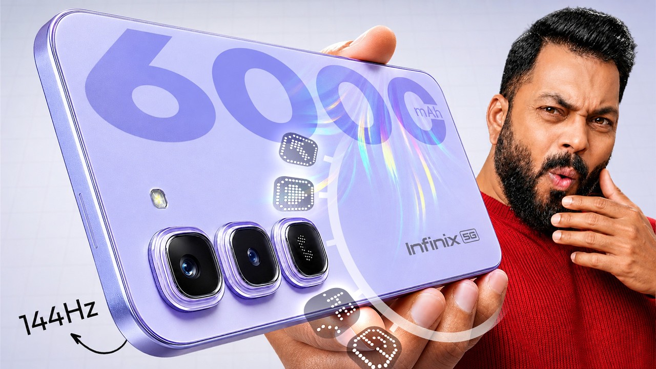 Infinix Hot 70 Pro Unboxing & First Look ⚡ 144Hz, Active Matrix Cube, 6000mAh @ ₹22,999*