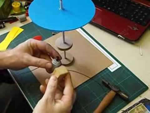 [モーター工作] 簡単メリーゴーラウンドの作り方