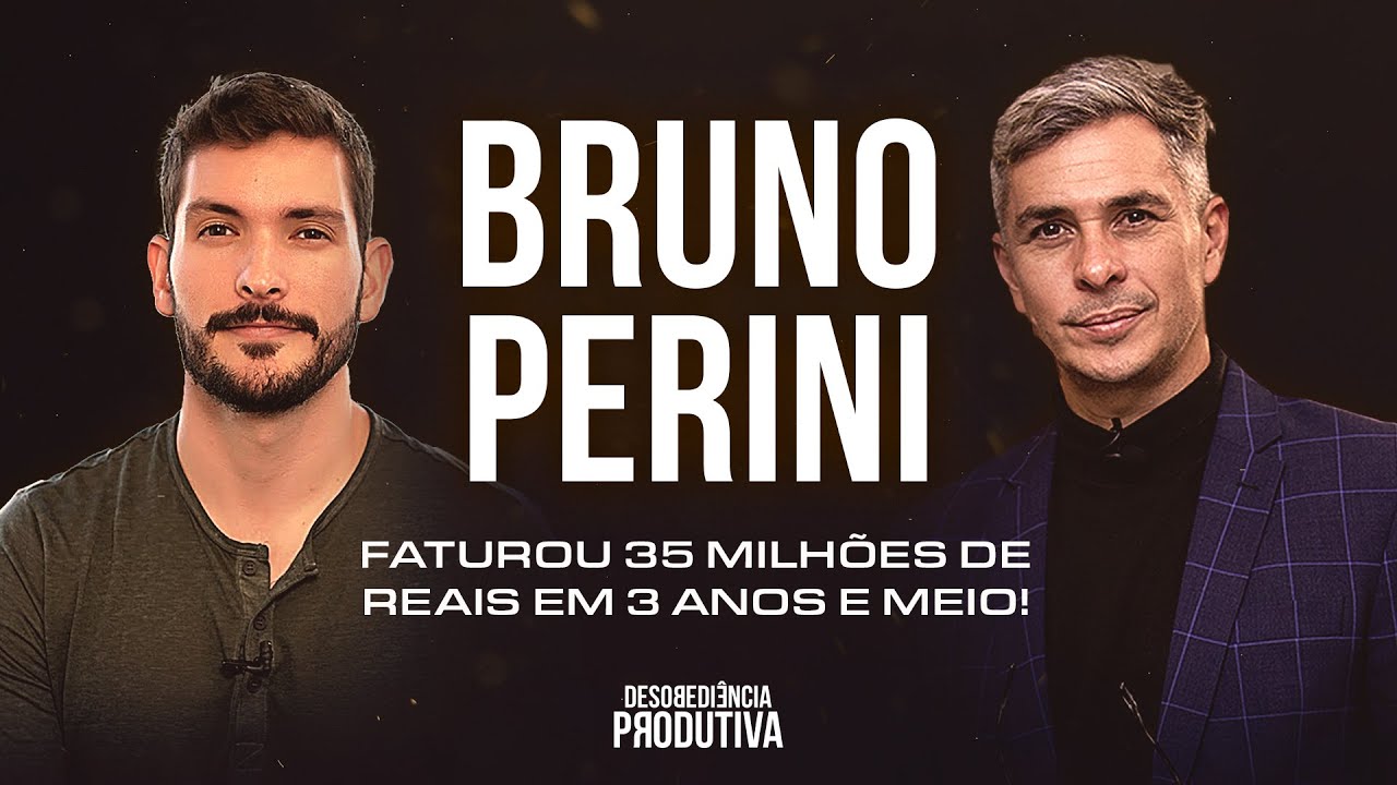 BRUNO PERINI (Os Sócios Podcast) - DESOBEDIÊNCIA PRODUTIVA #98