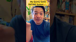 My QUIRKY Board Game Rating System ☺️🌟⭐️🌟⭐️🌟 #boardgames #tabletopgames #games