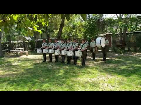 Tambores y clarines banda de guerra Orfeon nacional