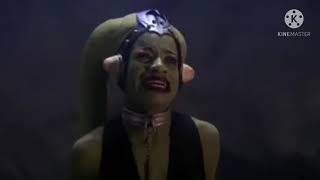 Rancor eats Leia and Oola (belly inside)