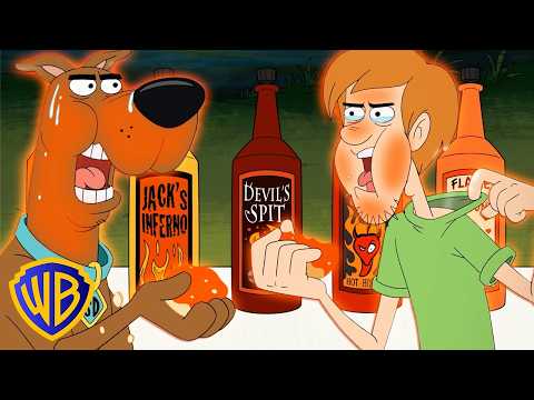 🌶️ HOT SAUCE CHALLENGE 🌶️  with Shaggy & Scooby 🔥🥵 |  Be Cool Scooby-Doo! |   #KidsCartoons @wbkids​