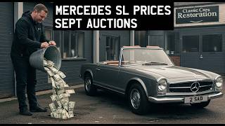 Mercedes SL: Ceny na aukcjach (wrzesień) — cz. 1