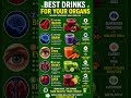 5 Best Drinks for Every Organ – Your Body Will Thank You #healthtips #drinks