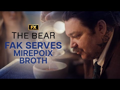 Fak Serves a Special Mirepoix Broth - Scene | The Bear | FX