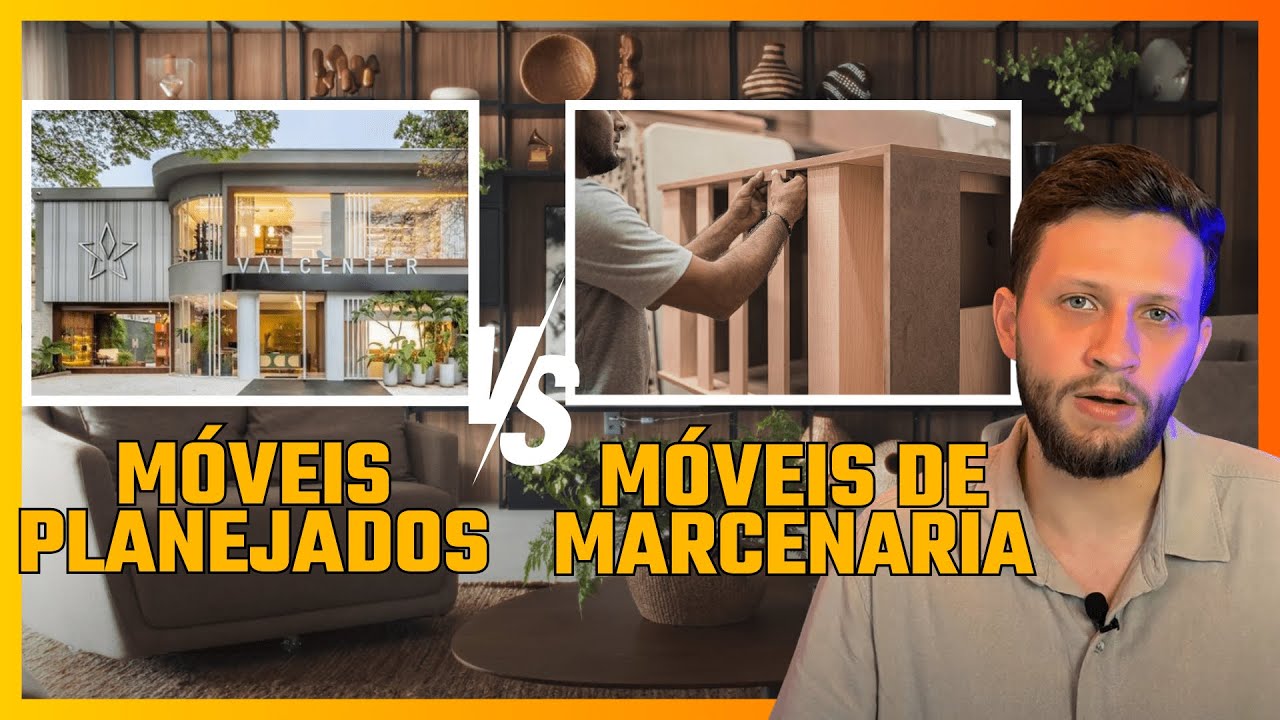Qual é melhor Marcenaria ou Móveis Planejados? A melhor opção de Móveis para Casa e Apartamento
