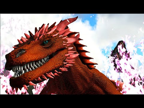 New Dragon: Valyrian Dragon Hunting the WORLD Serpent! (Game of Thrones) Ark Genesis Dinosaurs
